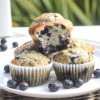 Healthy Blueberry Muffins Recipe for Breakfast on the Go