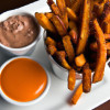 Healthy Sweet Potato Fries Recipe with Spicy Dipping Sauce